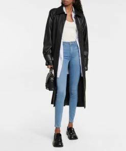 7 For All Mankind Aubrey High-rise Skinny Jeans