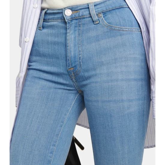 7 For All Mankind Aubrey High-rise Skinny Jeans 5 7 For All Mankind Aubrey High-rise Skinny Jeans - Image 3