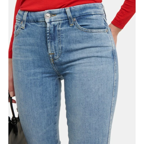 7 For All Mankind Kimmie Mid-rise Slim-leg Jeans 5 7 For All Mankind Kimmie Mid-rise Slim-leg Jeans - Image 3