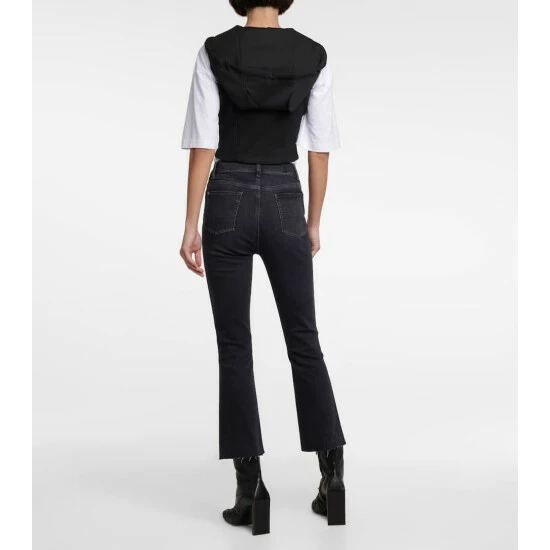 7 For All Mankind Slim Kick High-rise Jeans 4 7 For All Mankind Slim Kick High-rise Jeans - Image 2