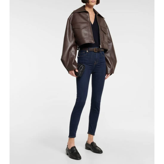 7 For All Mankind Aubrey High-rise Skinny Jeans 3 7 For All Mankind Aubrey High-rise Skinny Jeans