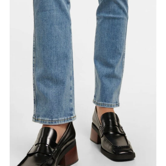 7 For All Mankind Kimmie Mid-rise Slim-leg Jeans 6 7 For All Mankind Kimmie Mid-rise Slim-leg Jeans - Image 4