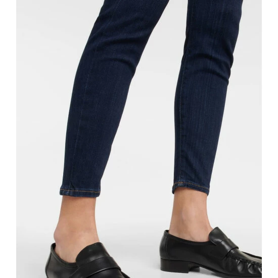 7 For All Mankind Aubrey High-rise Skinny Jeans 6 7 For All Mankind Aubrey High-rise Skinny Jeans - Image 4