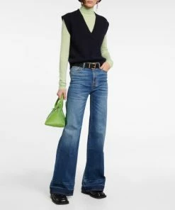 7 For All Mankind Modern Dojo High-rise Flared Jeans