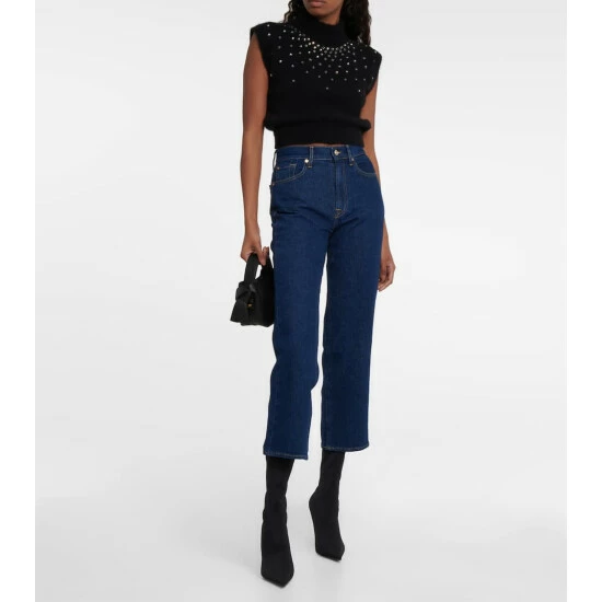 7 For All Mankind Logan Stovepipe Straight Jeans 3 7 For All Mankind Logan Stovepipe Straight Jeans