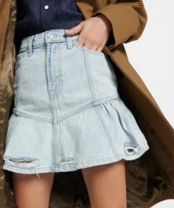 7 For All Mankind X Cara Delevingne Peplum Miniskirt 8 7 For All Mankind X Cara Delevingne Peplum Miniskirt -Marysia Sales unnamed file 182