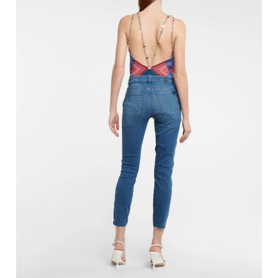 7 For All Mankind Kimmie B(AIR) Mid-rise Straight Jeans 4 7 For All Mankind Kimmie B(AIR) Mid-rise Straight Jeans - Image 2