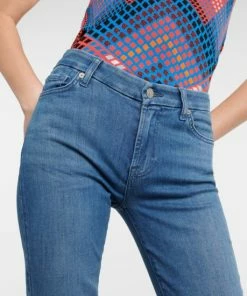 7 For All Mankind Kimmie B(AIR) Mid-rise Straight Jeans 9 7 For All Mankind Kimmie B(AIR) Mid-rise Straight Jeans -Marysia Sales unnamed file 191