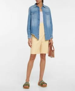7 For All Mankind Emilia Denim Shirt