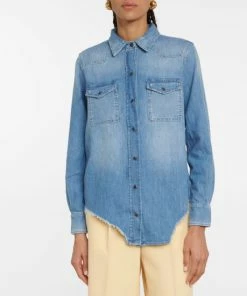 7 For All Mankind Emilia Denim Shirt -Marysia Sales unnamed file 205