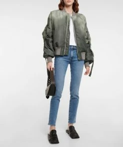 7 For All Mankind Roxanne Mid-rise Skinny Jeans