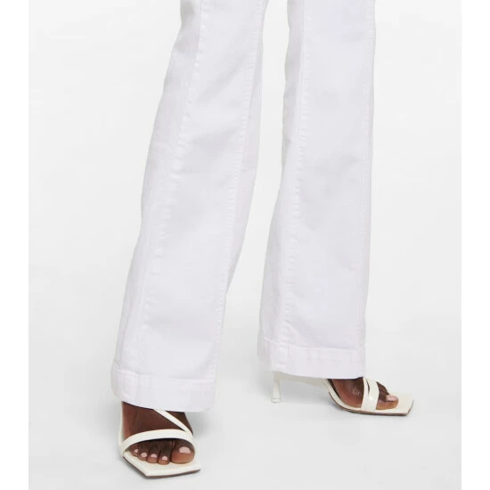 7 For All Mankind Dojo High-rise Flared Jeans 6 7 For All Mankind Dojo High-rise Flared Jeans - Image 4