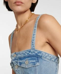 7 For All Mankind Denim Minidress -Marysia Sales unnamed file 232