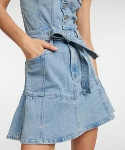 7 For All Mankind Denim Minidress -Marysia Sales unnamed file 233