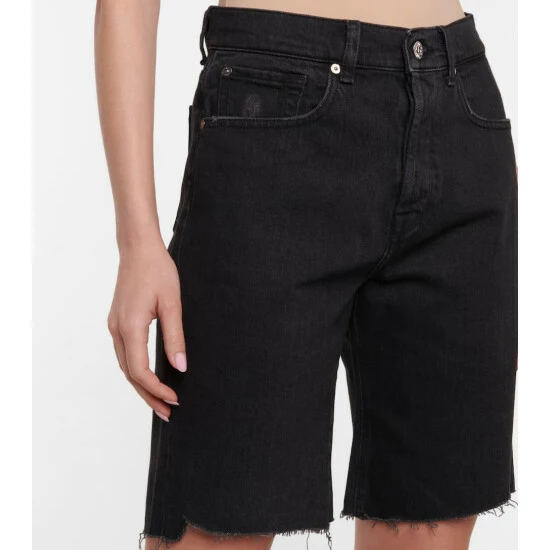 7 For All Mankind Andy Denim Shorts 6 7 For All Mankind Andy Denim Shorts - Image 4