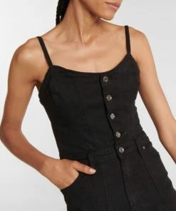 7 For All Mankind Bustier Denim Jumpsuit -Marysia Sales unnamed file 254