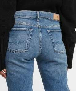 7 For All Mankind Josefina Mid-rise Slim Jeans -Marysia Sales unnamed file 270