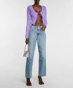 7 For All Mankind Logan Stovepipe Straight Jeans