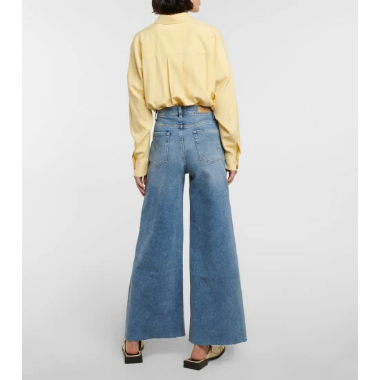 7 For All Mankind Zoey High-rise Wide-leg Jeans 4 7 For All Mankind Zoey High-rise Wide-leg Jeans - Image 2