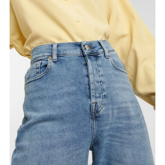 7 For All Mankind Zoey High-rise Wide-leg Jeans 5 7 For All Mankind Zoey High-rise Wide-leg Jeans - Image 3