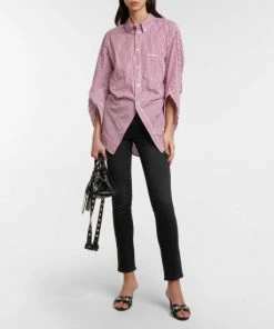 7 For All Mankind Roxanne Mid-rise Skinny Jeans