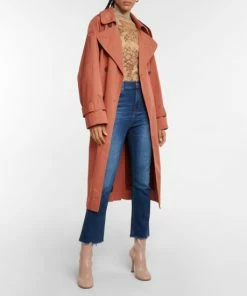 7 For All Mankind Slim Kick High-rise Jeans