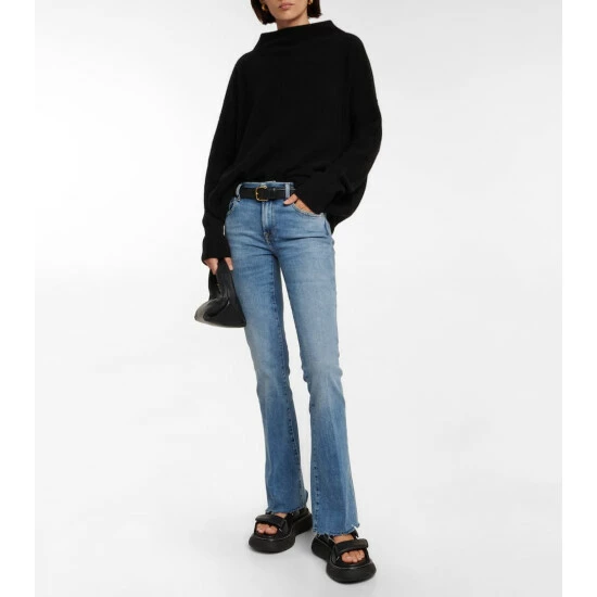 7 For All Mankind Tailorless Luxe Low-rise Bootcut Jeans 3 7 For All Mankind Tailorless Luxe Low-rise Bootcut Jeans