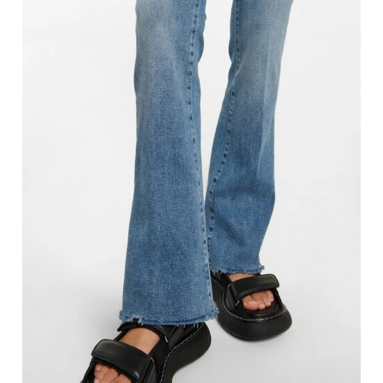7 For All Mankind Tailorless Luxe Low-rise Bootcut Jeans 7 7 For All Mankind Tailorless Luxe Low-rise Bootcut Jeans - Image 5