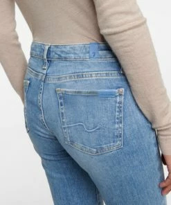 7 For All Mankind Pyper Mid-rise Skinny Jeans -Marysia Sales unnamed file 37