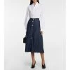 7 For All Mankind Denim Midi Skirt -Marysia Sales unnamed file 374