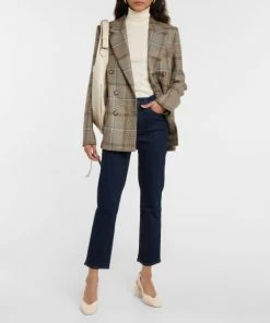 7 For All Mankind The Straight Crop Mid-rise Jeans