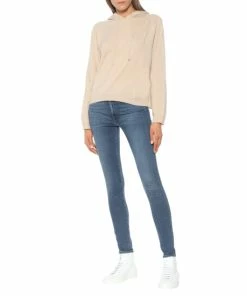 7 For All Mankind Slim Illusion Luxe High-rise Skinny Jeans