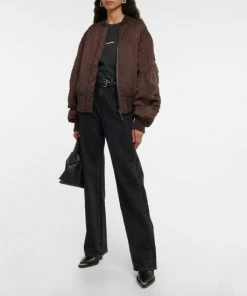 7 For All Mankind Tess Trouser High-rise Straight Jeans