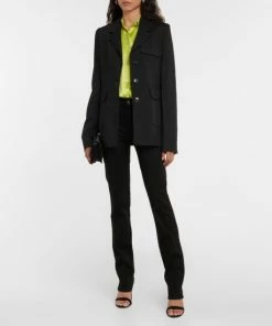 7 For All Mankind The Straight Crop Mid-rise Slim Jeans