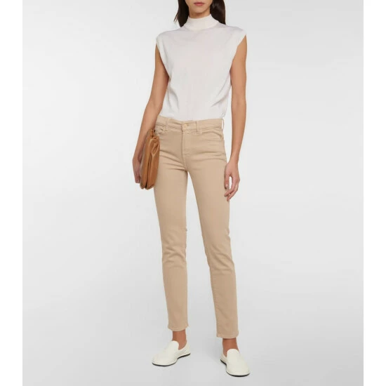 7 For All Mankind Roxanne Mid-rise Skinny Jeans 3 7 For All Mankind Roxanne Mid-rise Skinny Jeans