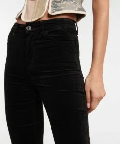 7 For All Mankind Lisha Velvet Bootcut Pants -Marysia Sales unnamed file 469