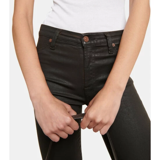 7 For All Mankind Slim Illusion Mid-rise Skinny Jeans 5 7 For All Mankind Slim Illusion Mid-rise Skinny Jeans - Image 3