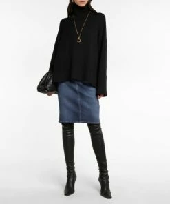 7 For All Mankind Denim Pencil Skirt