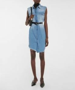 7 For All Mankind Denim Shirt Dress