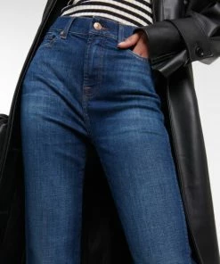 7 For All Mankind Slim Kick High-rise Jeans -Marysia Sales unnamed file 50