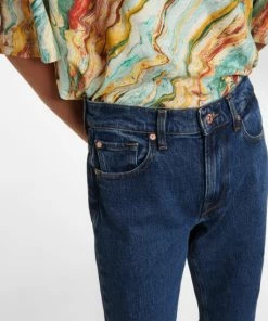 7 For All Mankind Tess Trouser High-rise Straight Jeans -Marysia Sales unnamed file 503