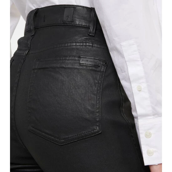 7 For All Mankind High-rise Coated Bootcut Jeans 6 7 For All Mankind High-rise Coated Bootcut Jeans - Image 4