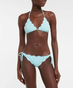 Marysia Scalloped Bikini Top