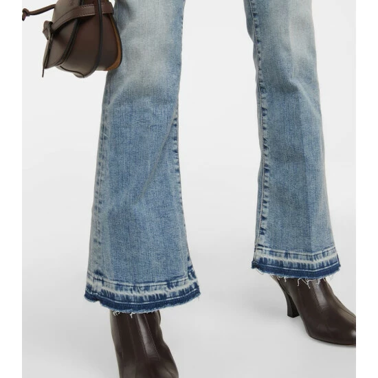 7 For All Mankind Bootcut Tailorless Mid-rise Jeans 7 7 For All Mankind Bootcut Tailorless Mid-rise Jeans - Image 5