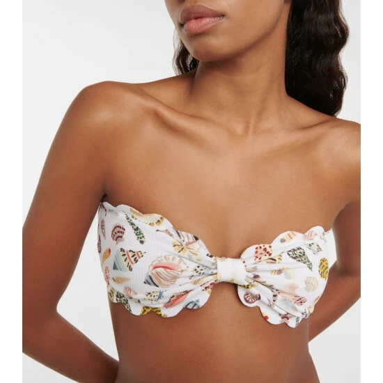 Marysia Antibes Printed Bandeau Bikini Top 5 Marysia Antibes Printed Bandeau Bikini Top - Image 3