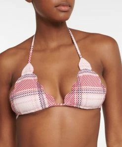 Marysia Broadway Checked Bikini Top -Marysia Sales unnamed file 712