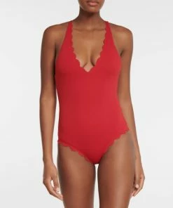 Marysia North Scalloped Swimsuit