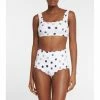Marysia Palm Spring Polka-dot Bikini Top